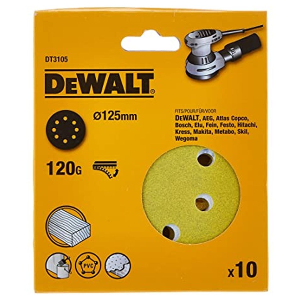 სახეხი ქაღალდი 120 G DT3105