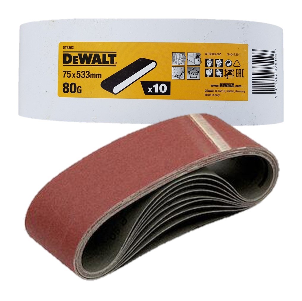 სახეხი ქაღალდი 80 G DT3303