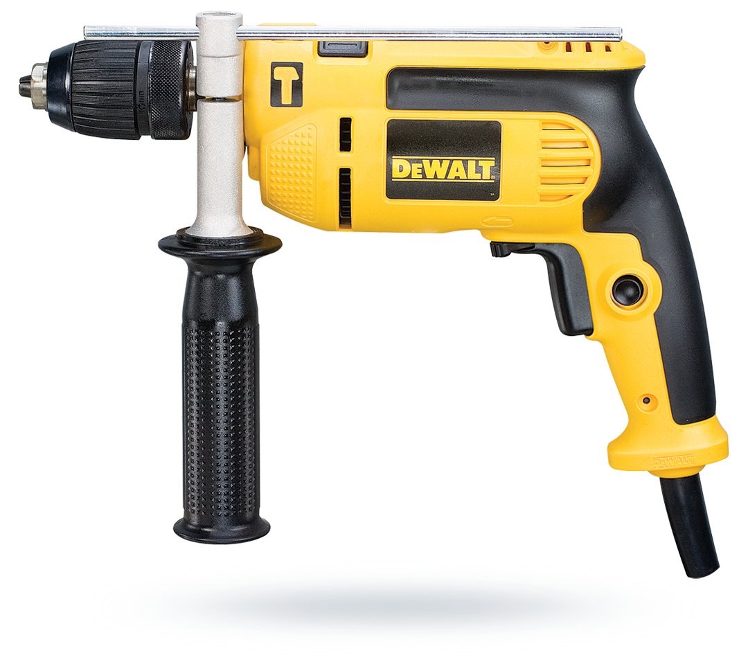 Дрель ударная DeWalt DWD024S, быстрозажимной патрон