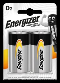 Eveready Super Heavy Duty D, 2-pc blister