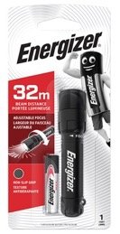 Energizer X-Focus LED 1AAA (included): 30 lumens, 2.5-hour runtime