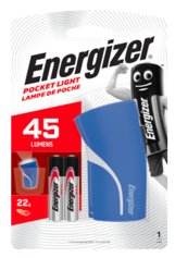 Energizer LED Pocket Torch, 2xAAA (included), 45 lumens, 19-hour runtime