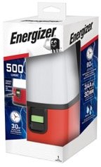 Energizer Weatheready 360 Lantern, 3xAA or 3xD, 500 lumens, 90-hour runtime, 3 modes, USB charging for phones