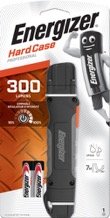 Фонарь ручной профессиональный Energizer HardCase, 2xAA (в комплекте), 300 лм, время работы 65 ч, ударопрочный