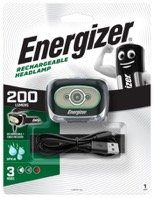 Energizer Rechargeable Headlight, 200 lumens, 3-hour runtime