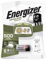 Energizer HDL50 High CRI LED Head torch, 3xAAA (included) 500 lumens, 6 modes, IPX7 Waterproof