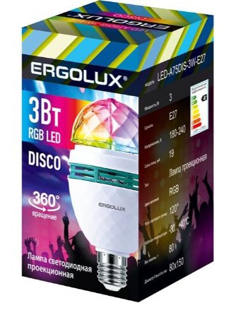 UV-лампа Ergolux MFL-02 UV-A запасная, 20 Вт