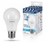 Ergolux LED-A60-11W-E27-4K energy-saving LED bulb, 11 W (85 W equivalent), neutral light 4000K, E27 base, promo