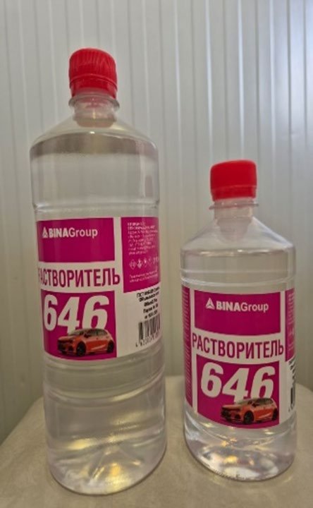 646 გამხსნელები - 646 მშენებელი 0,5 ლ