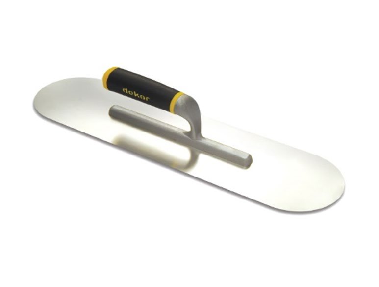 Straight trowel, open aluminum handle 532, 35 cm