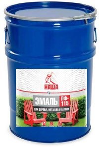 Nasha paint, grey, 17 kg
