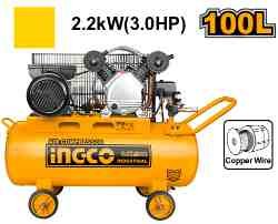 INGCO air compressor 100 L, 2.2 kW (AC1301008)