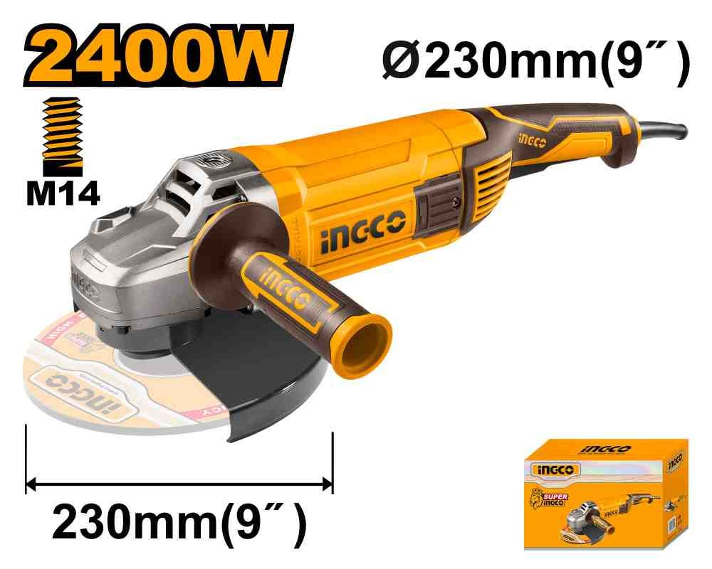 კუთხსახეხი (ბარგალკა) 2400W (AG24008)