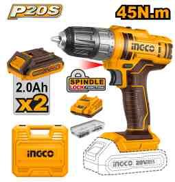 INGCO Proline cordless drill driver 20V, 45 Nm (CDLI200528)