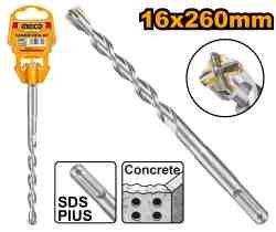 INGCO SDS-plus masonry drill bit 16×260 mm (DBH1211603C)