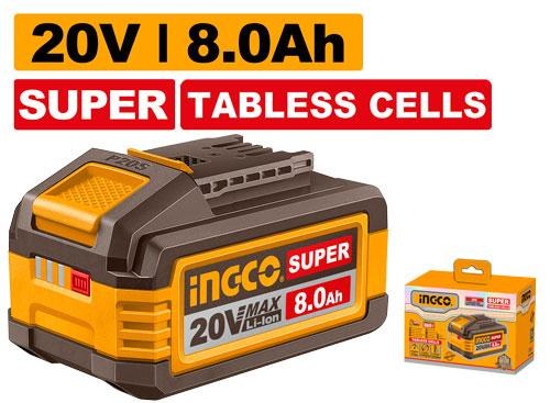 Li-Ion აკუმულატორი 20V-8Ah (FBLI2158)