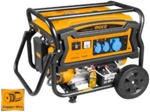 INGCO petrol generator 6.0 kW (max 7.5 kW), electric start (GE75006)