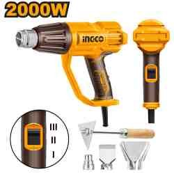 INGCO heat gun 2000W, up to 550 °C (HG200078)