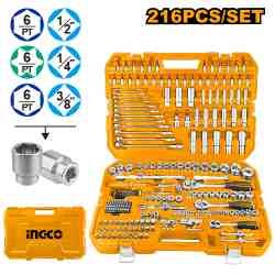 INGCO combination tool set, 216 pcs (HKTHP22161)