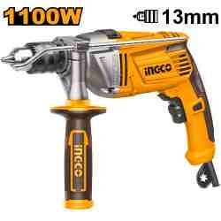 Дрель ударная INGCO 1100 Вт, 13 мм (ID11008)