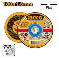 Диск отрезной по металлу INGCO 180×1,6 мм (MCD161801)