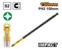 Бита ударная INGCO PH2, 150 мм (SDBIM71PH2150)