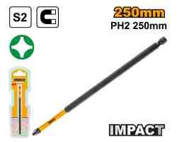 Бита ударная INGCO PH2, 250 мм (SDBIM71PH2250)
