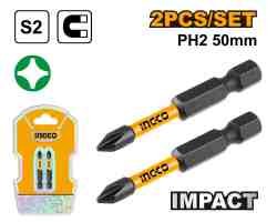 Биты ударные INGCO Proline PH2×50 мм, 2 шт (SDBIM71PH250)