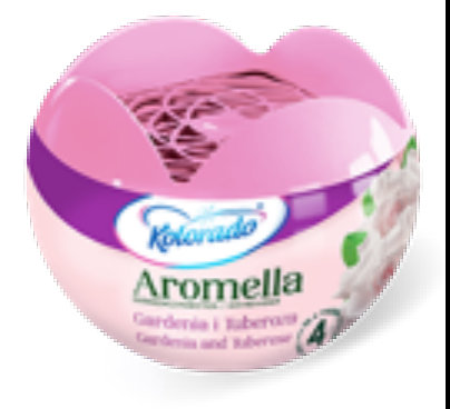 Kolorado Aromella გელისებრი ჰაერის გამაკეთილშობილებელი 150 გ, გარდენია და აგავა