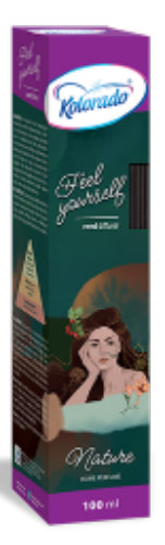 Kolorado Aroma Sticks Feel Yourself სურნელოვანი ჩხირები ჰაერისთვის 100 მლ, NATURE