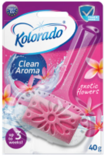 Kolorado Clean Aroma ტუალეტის ბლოკი 40 გ, ყვავილები