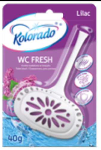 Kolorado WC Fresh ტუალეტის ბლოკი 40 გ, იასამანი
