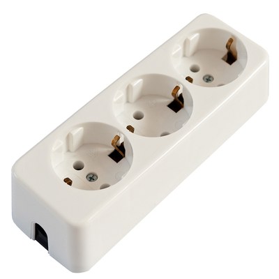 KONZA 3-way socket splitter (slim) R3100