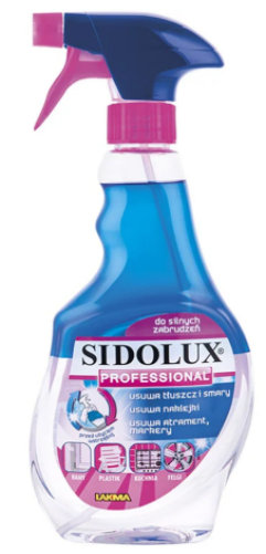 Sidolux Professional საწმენდი სითხე მძიმე ჭუჭყისთვის 0,5 ლ