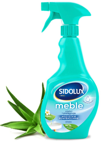 Sidolux ავეჯისა და პლასტმასის საწმენდი სპრეი 500 მლ
