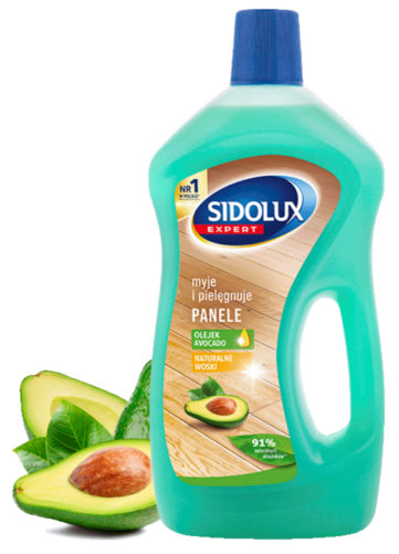 Sidolux Expert ლამინატის საწმენდი საშუალება ავოკადოს ზეთით 0,75 ლ