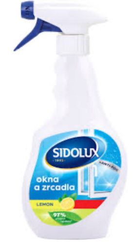 Sidolux Crystal შუშის საწმენდი სითხე ანტიორთქლის ეფექტით 0,5 ლ