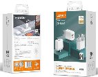 LDNIO დამტენი + კაბელი A2421C Type C-Type C 22.5W PD3.0 QC3.0 QC USB C PD Mobile Phone Charger თეთრი