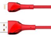 LDNIO mobile cable LS661 Red, USB To Lightning, 30W Fast Charger, 1 m