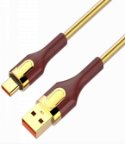 Кабель для мобильных устройств LDNIO LS681 Gold, USB To Type-C, 30W Fast Charger, 1 м, золотой