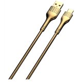 LDNIO მობილურის კაბელი LS651C Gold, USB3.0 to Type-C, 30W Fast Charge, 1M ოქროსფერი