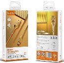 Кабель для мобильных устройств LDNIO LS651I Gold, USB3.0 to Lightning, 30W Fast Charge, 1 м, золотой