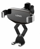 LDNIO მანქანის მობილურის სამაგრი MG13 Universal Gravity Mechanical Car Mount, შავი