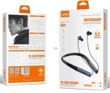 LDNIO უკაბელო ბლუთუზ ყურთსასმენი N01 Wireless stereo headset Neckband bluetooth headset, ოქროსფერი