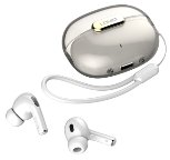LDNIO беспроводные Bluetooth-наушники T02 White, беспроводные стерео BT, внутриканальные, белые