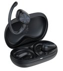 LDNIO wireless Bluetooth earbuds T07, wireless stereo BT over-ear headphones, black