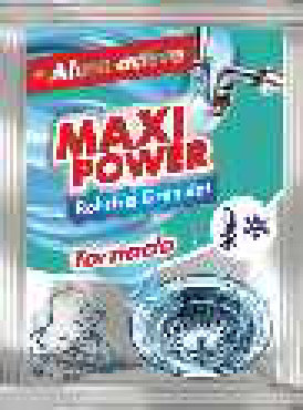 Maxi Power Tornado კანალიზაციის გამწმენდი გრანულები 80 გ (მოქმედებს ცივ წყალშიც)
