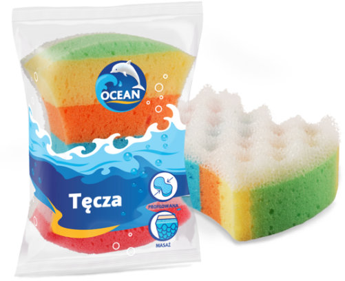 Ocean სამასაჟო ღრუბელი Tęcza