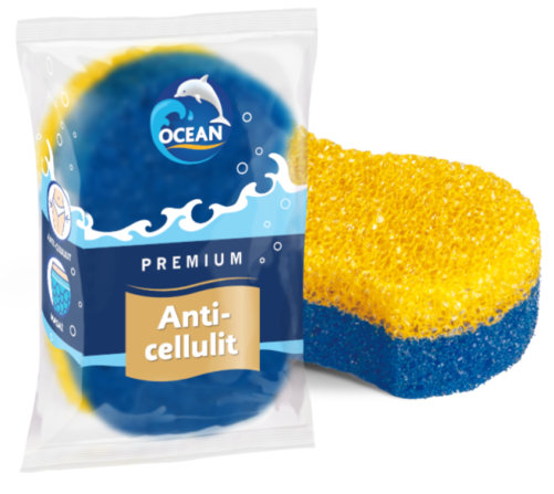 Ocean სამასაჟო ღრუბელი Anti-Cellulit