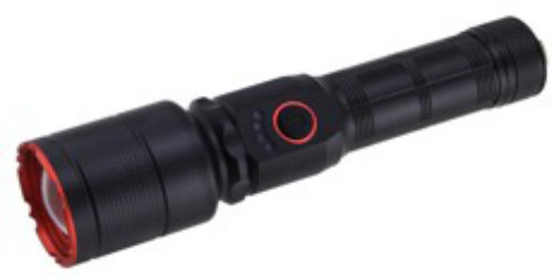 დატენვადი მეტალის ფანარი Panther PT-4132, 20 ვტ LED, 1×26650 3500 mAh, 1200 ლუმენი, 5 რეჟიმი